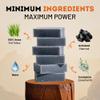 Beast Mode Soap for Men, Forest Ash, 2-Bar Pack  Activated Charcoal & Crisp Eucalyptus Bar Soap, Grass-Fed Tallow, Handcrafted, Non-Toxic view 4