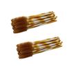 Baluue 100pcs Nylon Eyelash Wands Brown Handle Mascara Applicators for Makeup Eyebrow Brush Tool for Beauty Salon Personal Use for Separation and Application view 1