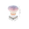 BATHVEVE Nail Art Dust Brush Elegant Transparent Design Fluffy Makeup Tool for Smooth Application for Manicure and Daily Use for Makeup Enthusiasts view 2