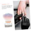 BATHVEVE Nail Art Dust Brush Elegant Transparent Design Fluffy Makeup Tool for Smooth Application for Manicure and Daily Use for Makeup Enthusiasts view 3