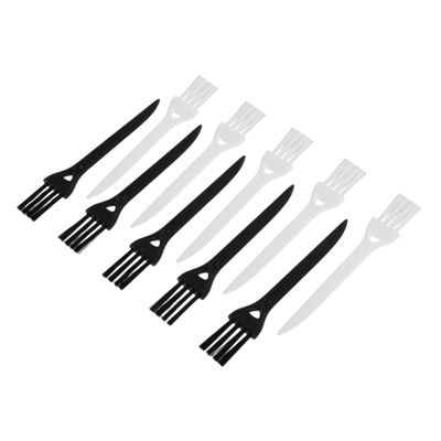 EXQUIMEUBLE 10pcs Razor Cleaning Brush Set Soft Bristles for Shaver Maintenance for Crevices Grooves Electric Shaver Brush Replacement