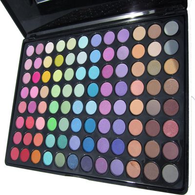 Botanical Beauty 96 Color Mix and Match Eyeshadow Palette. PROFESSIONAL MAKEUP. Matte, Shimmery, Vibrant Colors for Eyes, Eyebrows and Face Makeup