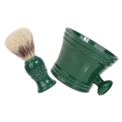 VALICLUD Beard Brush Bowl Kit Razor Cleaning Bowl for Men Grooming Kit Shaving Brush Barber