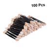 BIUDECO 100pcs Eyeshadow Makeup Brushes Dual Sided Eye Shadow Brush Sponge Material Easy to Apply for Beginners and Professionals Suitable for Travel Parties and Everyday Usage view 3