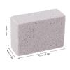6PCS Pool Pumice Stones PVC Material Cleaning Block, Removes Tough Water Scale for Toilet, Bathtub, Shower, Tile, with Stainless Steel Sinks (M) view 2