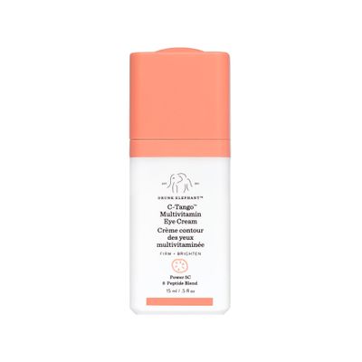 Drunk Elephant C-Tango Multivitamin Eye Cream with Deluxe Sample - 15ml Vitamin C Eye - 5ml Protini Polypeptide Cream - Clean Clinical Skincare - Cruelty-Free - Dermatologist-Tested