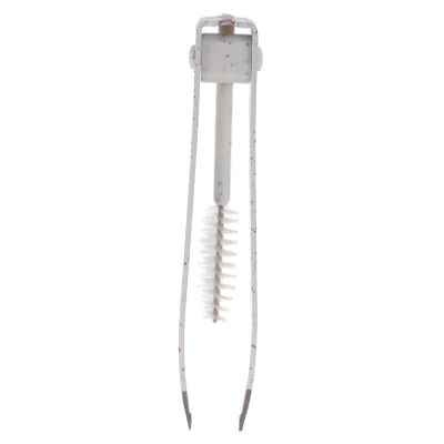 DEARMAMY Eyebrow Tweezer and Brush Tool Stainless Tweezers for Shaping and Grooming Versatile Eyelash Application Tool for Makeup Enthusiasts