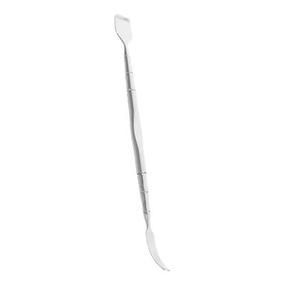 DEARMAMY Double Headed Stainless Steel Blackhead Skin Scrubber Tool for Facial Care Comedone and Removal Portable for Home and Travel Use