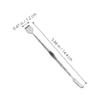 DEARMAMY Double Headed Stainless Steel Blackhead Skin Scrubber Tool for Facial Care Comedone and Removal Portable for Home and Travel Use view 2