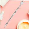 DEARMAMY Double Headed Stainless Steel Blackhead Skin Scrubber Tool for Facial Care Comedone and Removal Portable for Home and Travel Use view 4