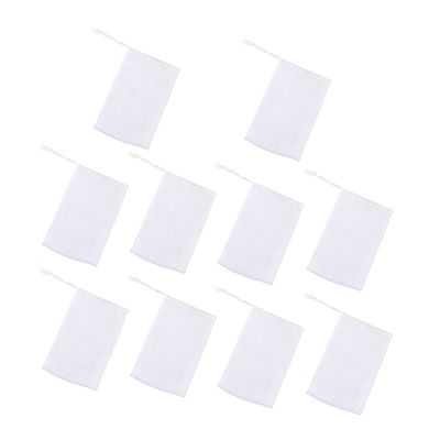 CALLARON 10pcs Handmade Soap Mesh Foaming Net Soap Sack Shower Foaming Nets Rope for Wall Hanging