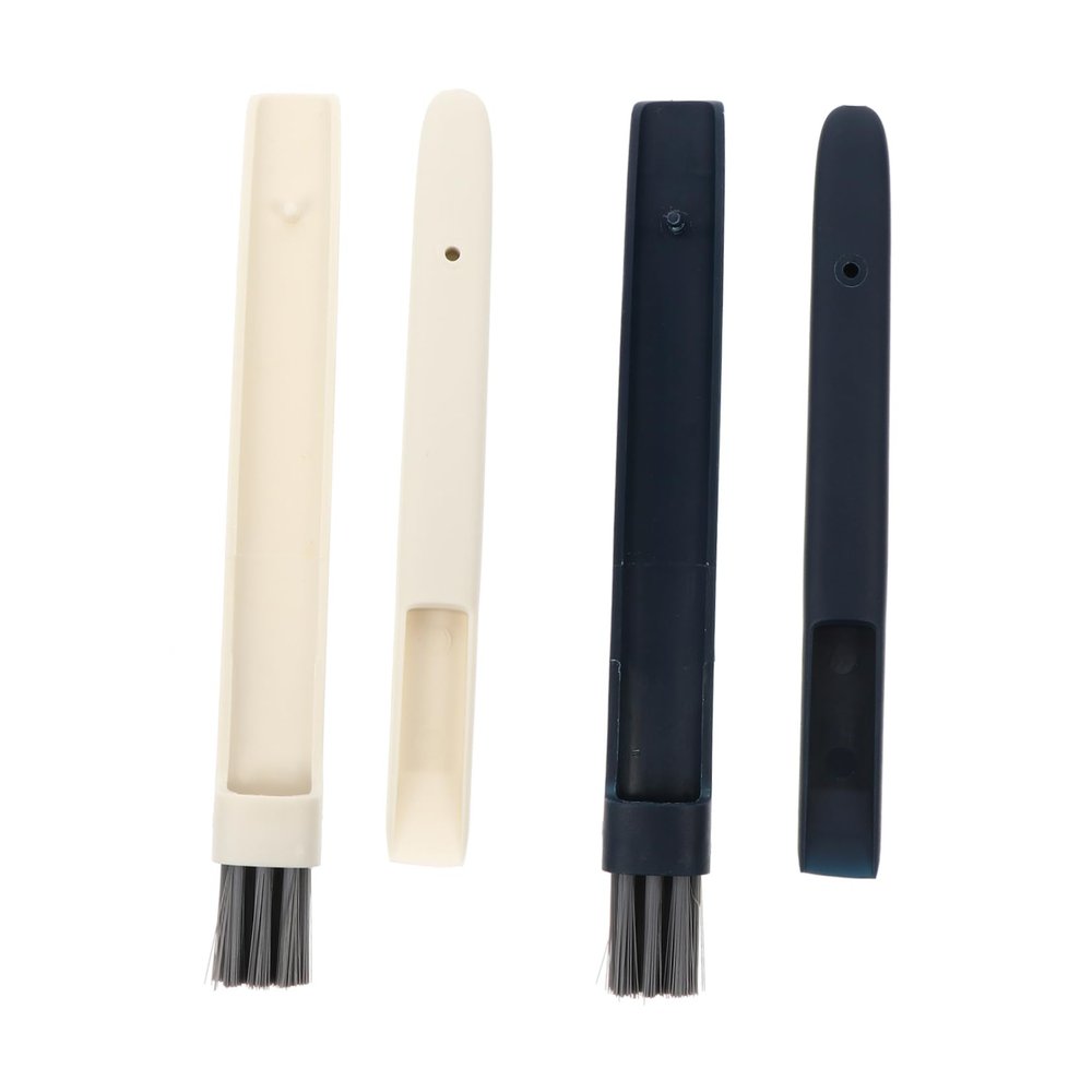 Beaupretty 2 Pcs 2 in 1 Gap Brush Cleaning Dust Baseboard Scrub Broom Kitchen Window Cleaner Household Supplies Multifunctional Brush Abs