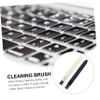Beaupretty 2 Pcs 2 in 1 Gap Brush Cleaning Dust Baseboard Scrub Broom Kitchen Window Cleaner Household Supplies Multifunctional Brush Abs view 4