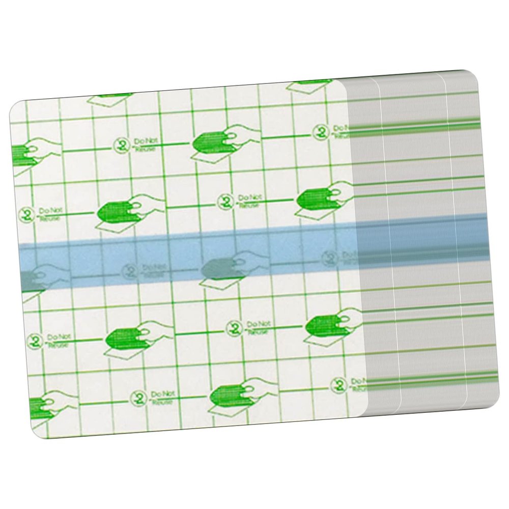 HAKIDZEL 100pcs Makeup Mixing Adhesive Makeup Hand Palette Tray Eyeshadow for Artists