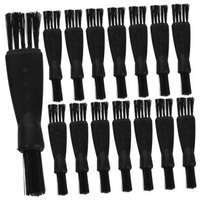 WRITWAA 20pcs Double Head Razor Cleaning Brush for Electric Shaver and Hair Clipper Portable Brushes for Thorough Grooming Tool Maintenance for Home and Travel