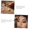 Artibetter 2pcs Acrylic Handheld Makeup Mixing Blocks for Nail Art and Cosmetic Application Professional Blending Tools for Artists and Beauty Enthusiasts view 4