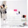 ABOOFAN Acrylic Makeup Eyelash Organizer Box Long Capacity Storage Case for False Lashes Layers view 4
