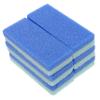 BATHVEVE 6pcs Pu Pumice Stone Foot Scrubber Shower Foot Stone Dead Skin Exfoliator for view 1