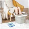 BATHVEVE 6pcs Pu Pumice Stone Foot Scrubber Shower Foot Stone Dead Skin Exfoliator for view 4