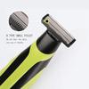 LinMei Mens Electric Shaver Full Body Wet & Dry Shaver, USB-C Fast Charging, IPX5 Waterproof, Cordless Razor for Face, Head, Body Includes Beard Trimmer Attachment (Trimmer+Black Travel Box) view 3