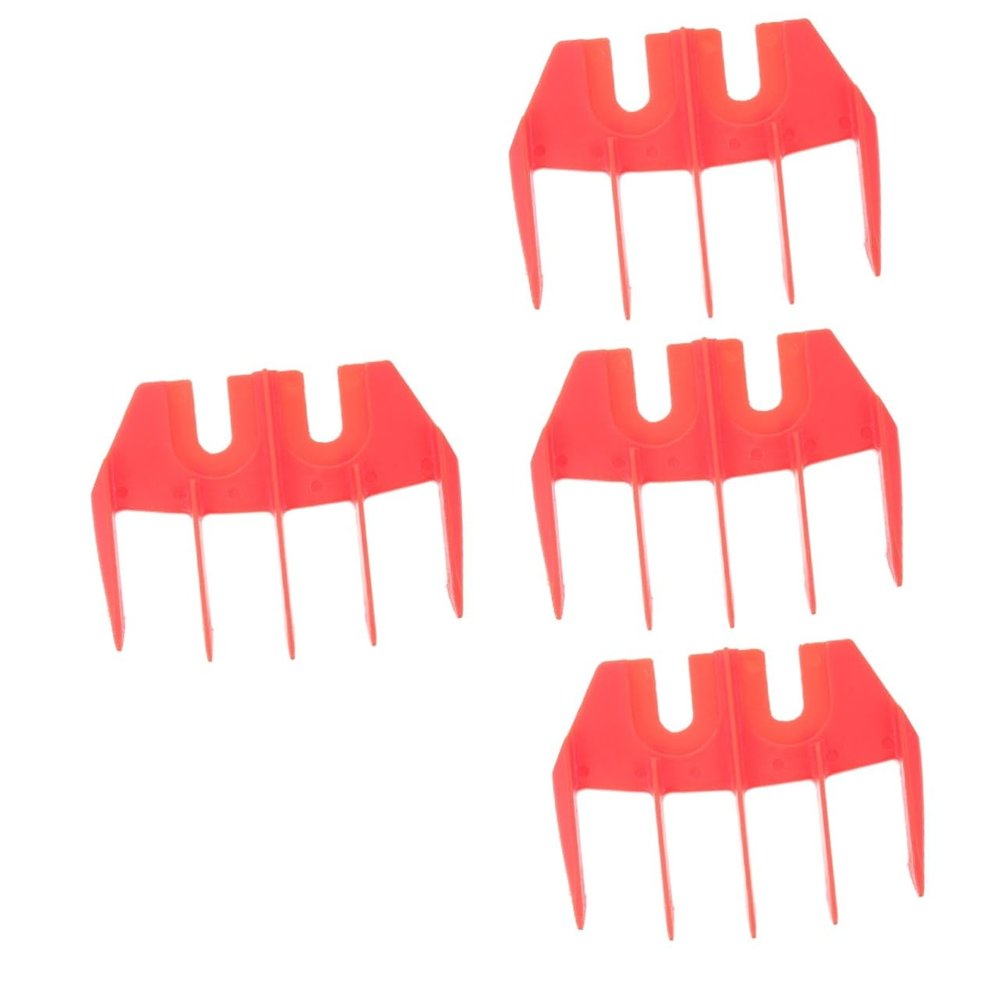 Alasum 4pcs Scissor Accessories Professional Shaver Guide for Sheep Goat Poodle Clipper Guide Injury Design for Efficient Work