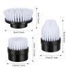 BCQDOL 3 Pcs of Brush Heads,Replacement Brush Heads Set for Electric Spin Scrubber, Cordless Power Shower Scrubber, Cleaning Brush for Bathroom Tile Sink Floor Cleaning. view 3