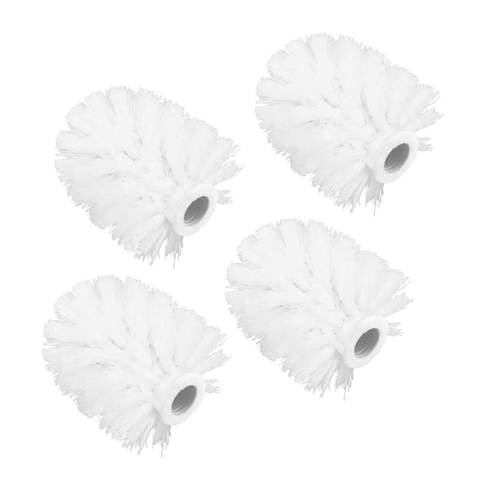 CALLARON 4pcs Bathroom Cleaning Tools Brush Heads Replacement for Bath Brush Heads