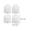 CALLARON 4pcs Bathroom Cleaning Tools Brush Heads Replacement for Bath Brush Heads view 2