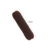 2PCS (20cm/8 Inch) Khaki Hair Donuts Bun Maker Soft Foam Ring Styling Tool for Updos Chignons view 2