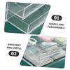 ABOOFAN 3-layer Acrylic Drawer Storage Box Desktop Drawer Organizer Organizer for Desk Easy to Use view 4