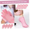 WEKADRIN 2sets Moisturizing Therapy Socks Gloves Spa-Quality Hydration for Deep Moisturizing Gel Emulsion Comfortable Material for Skin Care view 4