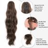 XIXISNOW Curly Ponytail Extension for Women 22'' Synthetic Claw Clip Daily view 4