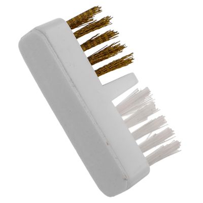 Happyyami Nail Art Tools Drill Bit Brush for Cleaning Wire Brush Nail Drill Bits Accessory