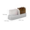 Happyyami Nail Art Tools Drill Bit Brush for Cleaning Wire Brush Nail Drill Bits Accessory view 2