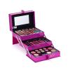 HPQHPQ All-in-One Makeup Travel Case - Durable Makeup Box for Women with Full Kit Essentials, Perfect Makeup Set for On-the-Go (Pink) view 1