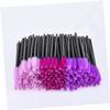 Baluue 300pcs Eyelash Brush Disposable Mascara Wands Makeup Accessory Eye Makeup Applicators Lash Mascara Brush view 3