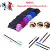 Baluue 300pcs Eyelash Brush Disposable Mascara Wands Makeup Accessory Eye Makeup Applicators Lash Mascara Brush view 4
