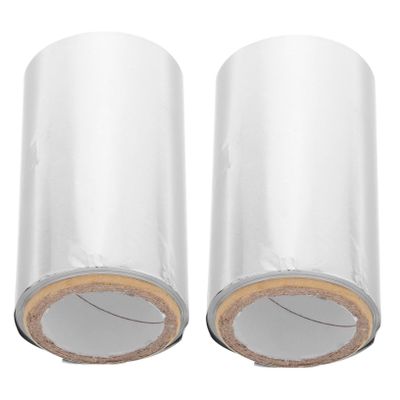 VALICLUD 2rolls Hair Foils for Highlighting of Aluminum Foil End Paper for Hair Perm for Salons