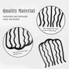 4 Pcs Hair Fork Clip Metal Hair Side Combs for Women, Bun Updo Hair Sticks French Twist Tool view 2