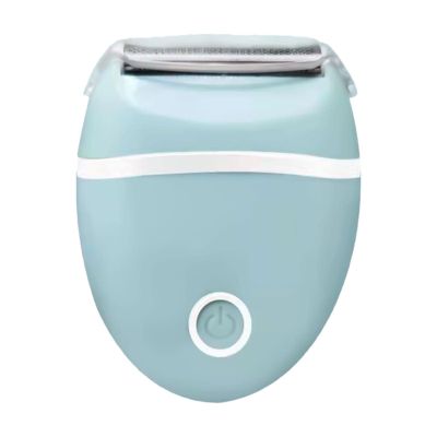 Bikini Trimmer for Women Rechargeable Electric Razor for Womens Legs Arms Body Hair Trimmer (Blue)