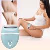 Bikini Trimmer for Women Rechargeable Electric Razor for Womens Legs Arms Body Hair Trimmer (Blue) view 2