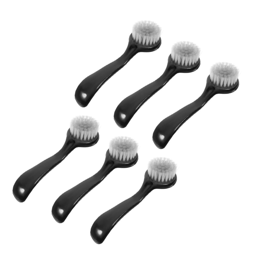 SAFIGLE 6pcs Manual Facial Cleansing Brush Face Scrubber Brush for Face Exfoliation Tool