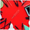 Vaguelly 10pcs Bottle Piercing Needles for Eyelash Extension Blocking Tips for Seamless Application Stainless Steel Ergonomic Handle Salon Home Use view 4