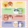 AOAZXBB 7 Pack Kids Face Mask Spa Animal Character Sheet Masks,Hydraiting Spa Night Party Facial Mask Skincare Set for All Skin Types view 3