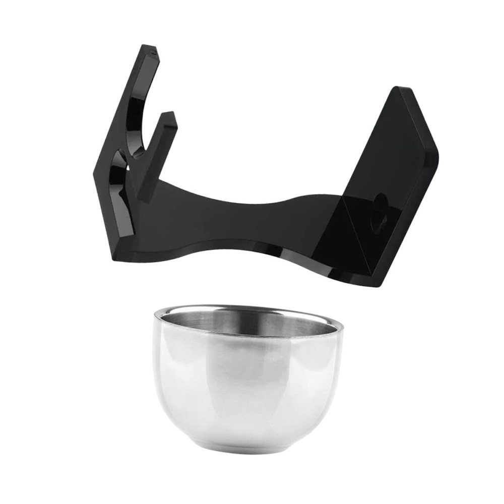 WEKADRIN Shaving Kit for Men Shaving Brush Stand Razor Holder Bowl Grooming Tools Stand
