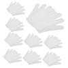 WRITWAA 50pairs Non-Woven Nail Gloves Protective Work Gloves Moisturizing Overnight Winter for Men Manicure view 1