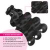 MDL 12A Human Hair Bundles 18 Inch Body Wave Bundles Human Hair Unprocessed Brazilian Virgin Weave Bundles 1 Bundle Real Natural Black Wavy for Women Natural Color view 3