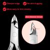 5pcs*501 SHEFFYA Professional Cuticle Trimmer Nail Cuticle Cutter Stainless Steel Cuticle Nippers with Sharp Blades of Cuticle Clippers Manicure Tools with Double Nail Care Pedicure Nail Tools Nippers view 3
