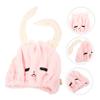 BIUDECO Soft Absorbent Hair Drying Towel Wrap for Boys and Girls Quick Dry Hat Perfect for Daily Care view 3