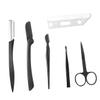 GALPADA Complete Eyebrow Care Kit Razor Trimmer Comb Tweezers Scissors Shaper Women Beauty Tools Travel-Friendly view 1